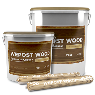 Герметик для дерева Wepost Wood 