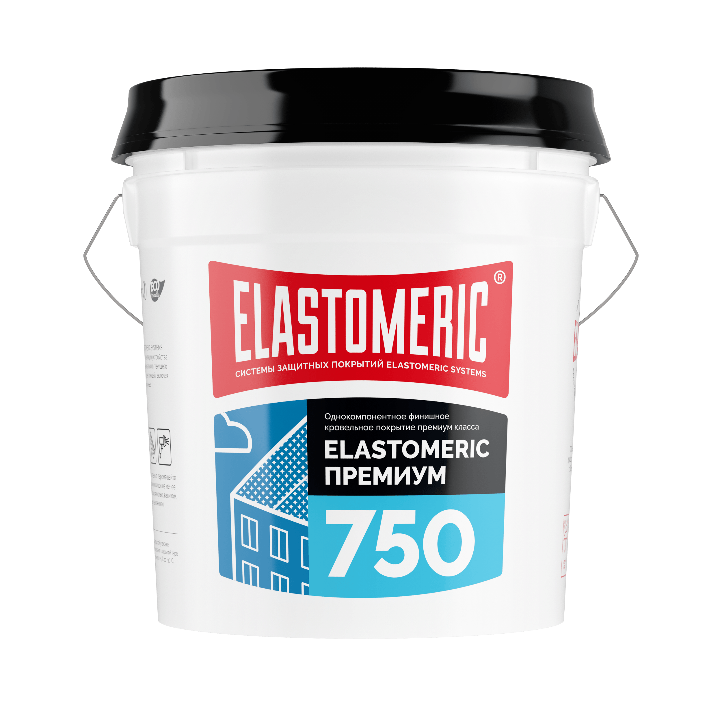 ELASTOMERIC 750 Premium – однокомпонентное, готовое к применению, гибридное покрытие с высоким сухим остатком, разработано c использованием новейших достижений в области акриловых технологий, предназначено для гидроизоляции, защиты и продления жизни всех типов кровли и чтобы служить сверхстойким, финишным, светоотражающим слоем в кровельных системах Эластомерик.